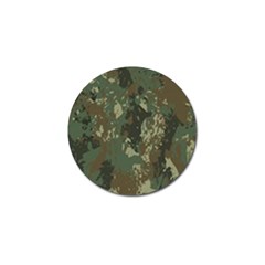 Camouflage-splatters-background Golf Ball Marker by Salman4z