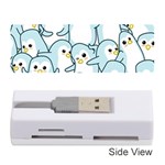 Penguins Pattern Memory Card Reader (Stick) Front