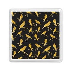 Background With Golden Birds Memory Card Reader (square) by pakminggu