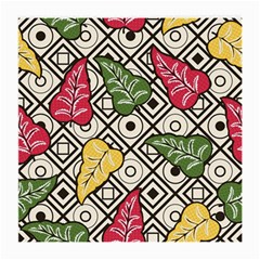 Leaves Foliage Batik Seamless Medium Glasses Cloth by pakminggu