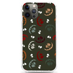 Art Halloween Pattern Creepy Design Digital Papers Iphone 12 Pro Max Tpu Uv Print Case by pakminggu