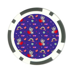 Texture Seamless Digital Scrapbooking Decorative Poker Chip Card Guard by pakminggu