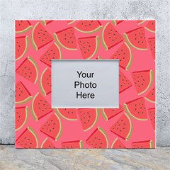 Watermelon Background Watermelon Wallpaper White Wall Photo Frame 5  X 7  by pakminggu