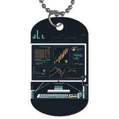 Remote Work Work From Home Online Work Dog Tag (one Side)