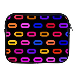 Pattern Background Structure Black Apple Ipad 2/3/4 Zipper Cases by danenraven