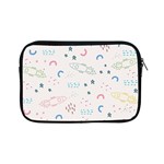 Spaceship Pattern Star Apple iPad Mini Zipper Cases Front