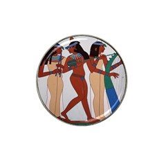 Egypt Fresco Mural Decoration Hat Clip Ball Marker by Mog4mog4