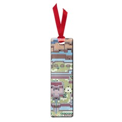 Arcade Game Retro Pattern Small Book Marks by Bakwanart