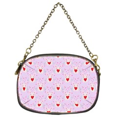 Easter Easter Bunny Hearts Seamless Tile Cute Chain Purse (one Side) by 99art