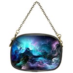 Abstract Graphics Nebula Psychedelic Space Chain Purse (One Side) Front