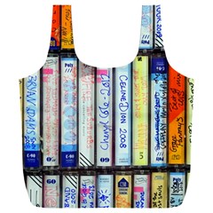 Cassette Tape Music Vintage 1980s 70s Full Print Recycle Bag (xxxl) by 99art