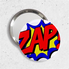 Zap Comic Book Fight 2 25  Handbag Mirrors by 99art