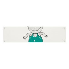 Baby-cute-child-birth-happy Banner And Sign 4  X 1  by 99art