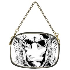 Graphic-design-vector-skull Chain Purse (one Side) by 99art