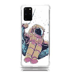 Drawing-astronaut Samsung Galaxy S20plus 6 7 Inch Tpu Uv Case by 99art