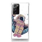 Drawing-astronaut Samsung Galaxy Note 20 Ultra TPU UV Case Front