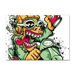 Scooter-motorcycle-graffiti Sticker A4 (100 Pack) by 99art