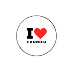 I Love Cannoli  Hat Clip Ball Marker (10 Pack) by ilovewhateva