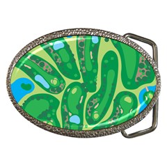 Golf Course Par Golf Course Green Belt Buckles by Cowasu