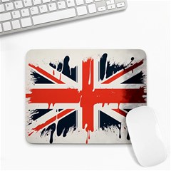 Union Jack England Uk United Kingdom London Small Mousepad by Bangk1t