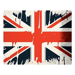 Union Jack England Uk United Kingdom London Premium Plush Fleece Blanket (large) by Bangk1t