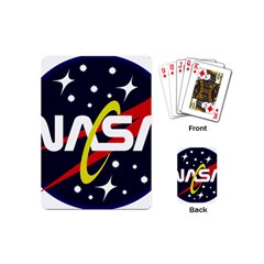 Nasa Insignia Playing Cards Single Design (mini) by Wav3s