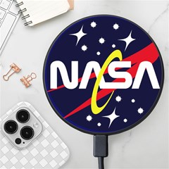 Nasa Insignia Wireless Fast Charger(black) by Wav3s