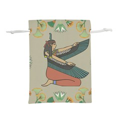 Egyptian Woman Wing Lightweight Drawstring Pouch (s) by Wav3s