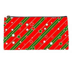 Christmas Paper Star Texture Pencil Case by Ndabl3x