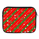 Christmas Paper Star Texture Apple iPad 2/3/4 Zipper Cases Front