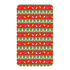 Christmas Papers Red And Green Memory Card Reader (rectangular) by Ndabl3x