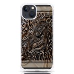 Zebra Abstract Background iPhone 13 TPU UV Print Case Front