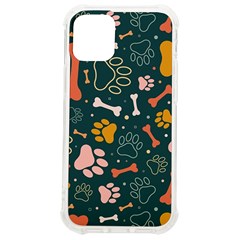 Dog Paw Colorful Fabrics Digitally Iphone 12 Mini Tpu Uv Print Case	 by Wav3s