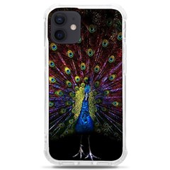 Peacock Feathers Iphone 12 Mini Tpu Uv Print Case	 by Wav3s