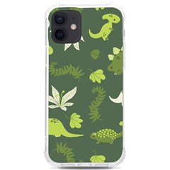 Cute Dinosaur Pattern Iphone 12/12 Pro Tpu Uv Print Case by Wav3s