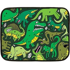 Dino Kawaii Fleece Blanket (mini) by Wav3s