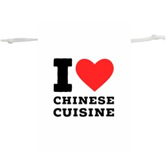 I Love Chinese Cuisine Lightweight Drawstring Pouch (xl) by ilovewhateva