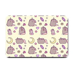 Beautiful Beauty Cartoon Cat Small Doormat by Grandong