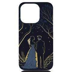 Love Romantic Couple In Love Iphone 14 Pro Black Uv Print Case by Ndabl3x