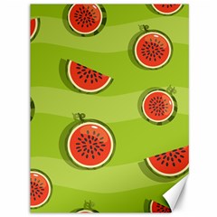 Seamless-background-with-watermelon-slices Canvas 36  X 48  by uniart180623