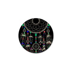 Dreamcatcher Magic Magical Golf Ball Marker by uniart180623