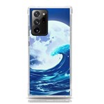 Waves Ocean Sea Tsunami Nautical Blue Samsung Galaxy Note 20 Ultra TPU UV Case Front