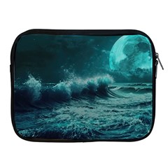 Waves Ocean Sea Tsunami Nautical Blue Sea Art Apple Ipad 2/3/4 Zipper Cases by uniart180623