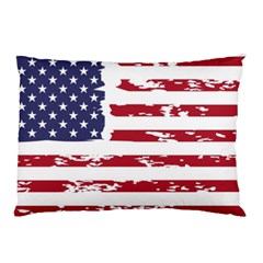 Flag Usa Unite Stated America Pillow Case (two Sides) by uniart180623