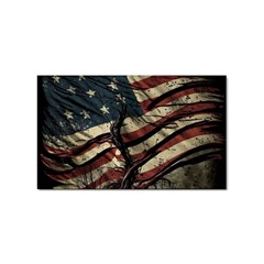 Flag Usa American Flag Sticker Rectangular (10 Pack) by uniart180623