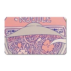 Ramen Kawaii Aesthetic Pink Magnet (rectangular) by Bangk1t