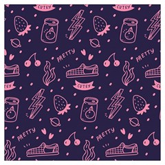 Various Cute Girly Stuff Seamless Pattern Lightweight Scarf  by Simbadda