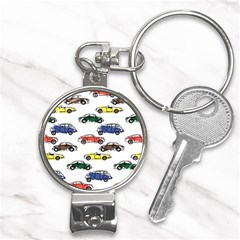 Cars Pattern Nail Clippers Key Chain by Simbadda