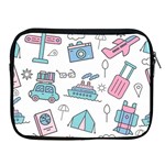 Transportation Seamless Pattern Apple iPad 2/3/4 Zipper Cases Front