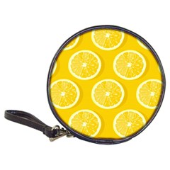 Lemon-fruits-slice-seamless-pattern Classic 20-cd Wallets by Simbadda